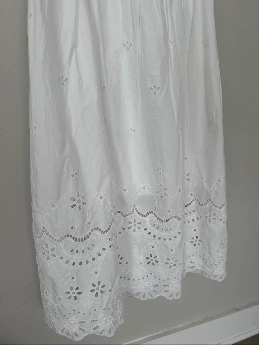 NWT Stunning Talbots White Eyelet Midi Dress - Picture 4 of 16